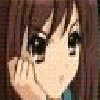 haruhi face - Call on me!
