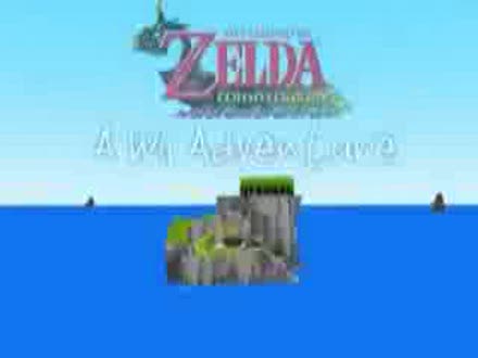 Zelda - wind waker on the wii cartoon